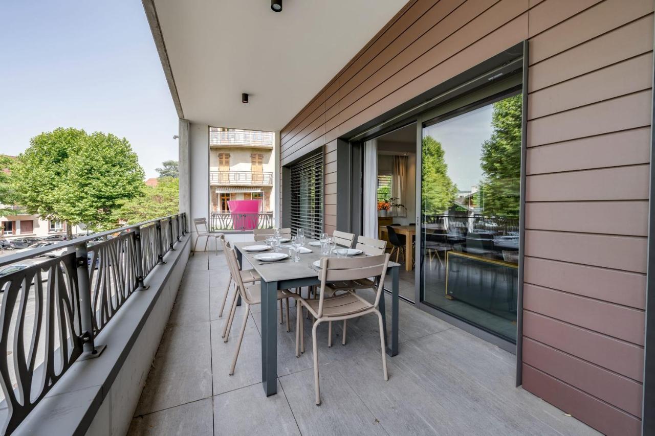 Le Kube - Appartements De Prestige Au Centre D'Annecy Zewnętrze zdjęcie